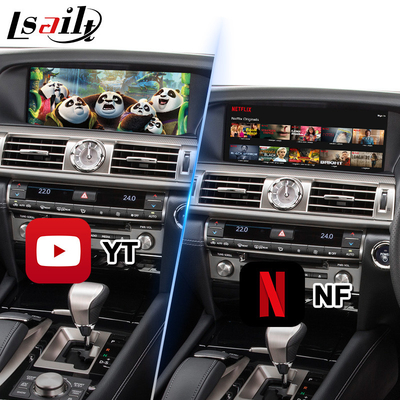Interfaccia di multimedia di Lsailt Android video per lo F-sport 2012-2017 AWD di Lexus LS460 LS600h LS