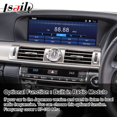 Interfaccia di multimedia di Lsailt Android video per lo F-sport 2012-2017 AWD di Lexus LS460 LS600h LS