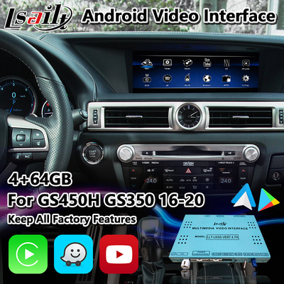 Lsailt Lexus Video Interface per GS350 GS200t GS300h GS450h AWD F Sport 2016-2020