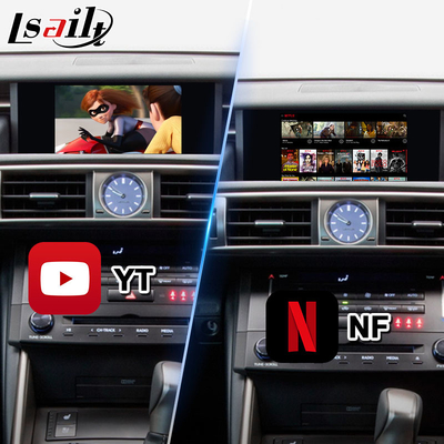 Interfaccia multimediale Android per Lexus IS 300h 250 350 200t 300 AWD F Sport XE30 2013-2016