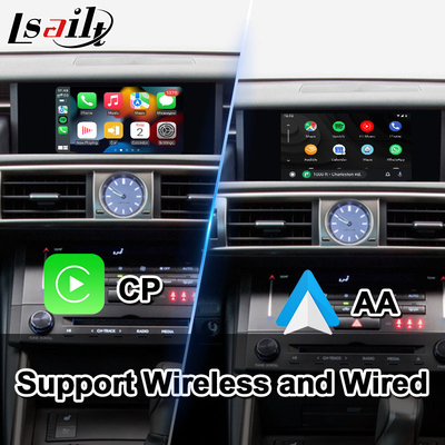 Interfaccia multimediale Android per Lexus IS 300h 250 350 200t 300 AWD F Sport XE30 2013-2016