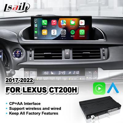 Interfaccia wireless Carplay &amp; Android Auto per Lexus CT 200h FSport CT 2017-2022