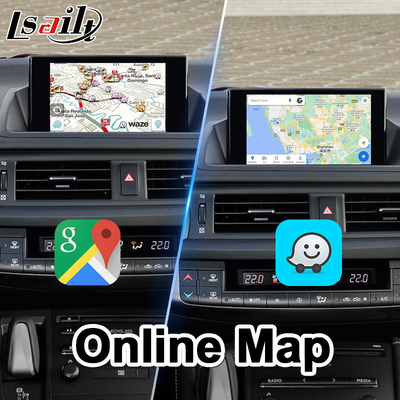 Lsailt Android Video Interface per Lexus CT200h CT F Sport Controllo del mouse 2014-2017