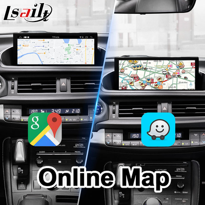 Interfaccia video di navigazione Android Lsailt per Lexus CT 200h FSport 2017-2022