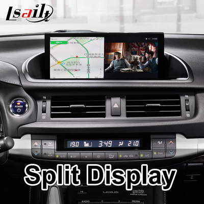 Interfaccia video di navigazione Android Lsailt per Lexus CT 200h FSport 2017-2022