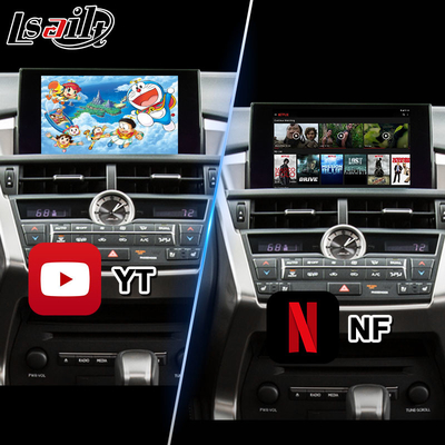 Lsailt Android Multimedia Video Interface per Lexus NX300h NX200t NX F-Sport Touchpad Control 2014-2017