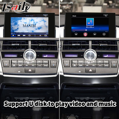 Lsailt / Navihome Android Auto Carplay Interface per Lexus NX300h NX200t Knob Control 2014-2017 NX ES RX
