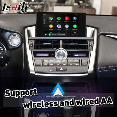 Lsailt / Navihome Android Auto Carplay Interface per Lexus NX300h NX200t Knob Control 2014-2017 NX ES RX