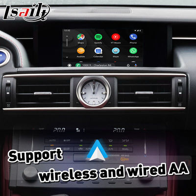 Interfaccia Lsailt Wireless Carplay per Lexus RCF RC300 RC200t RC300h RC350 RC Controllo manopola 2014-2018 IS RX NX