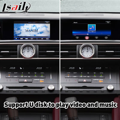 Interfaccia Lsailt Wireless Carplay per Lexus RCF RC300 RC200t RC300h RC350 RC Controllo manopola 2014-2018 IS RX NX