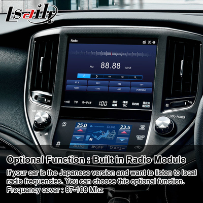 Interfaccia Video Multimediale Android Lsailt per Toyota Crown S210 AWS210 GRS210 GWS214 Majesta Athlete 2012-2018