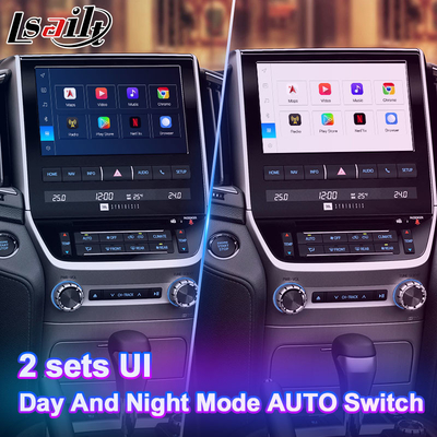 Lsailt Interfaccia video multimediale Android per Toyota Land Cruiser 200 LC200 VX VXR VX-R 2016-2021