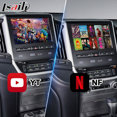 Interfaccia Video Multimediale Android Lsailt per Toyota Land Cruiser LC 200 GXL VX VXR VX-R Sahara LC200 2016-2021