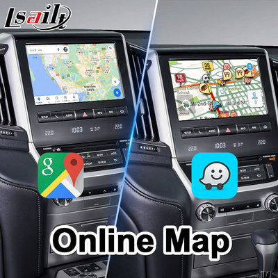 Interfaccia Video Multimediale Android Lsailt per Toyota Land Cruiser LC 200 GXL VX VXR VX-R Sahara LC200 2016-2021