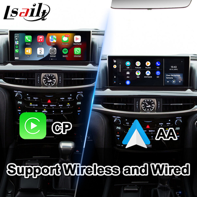 Lsailt Android Carplay Interfaccia video multimediale Per 2016-2021 Lexus LX 570 LX570