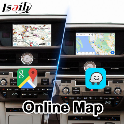 8+128GB Lsailt Interfaccia video di navigazione Android Per Lexus ES 350 300h 250 200 XV60 Controllo del mouse 2012-2018