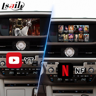 8+128GB Lsailt Interfaccia video di navigazione Android Per Lexus ES 350 300h 250 200 XV60 Controllo del mouse 2012-2018