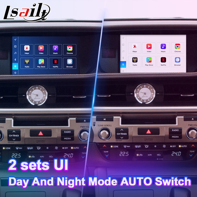 8+128GB Lsailt Interfaccia video di navigazione Android Per Lexus ES 350 300h 250 200 XV60 Controllo del mouse 2012-2018
