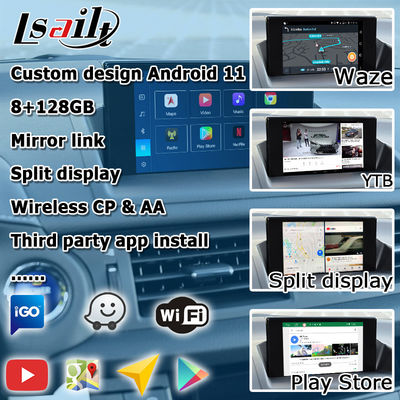 Interfaccia video per Lexus CT200h Android 13 CarPlay Android Auto basata su Qualcomm 8+128GB