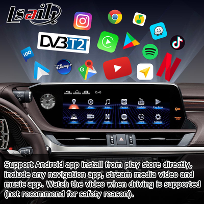 Lexus ES300h aggiornamento Touch Screen 12.3&quot; Android Auto Carplay da Lsailt