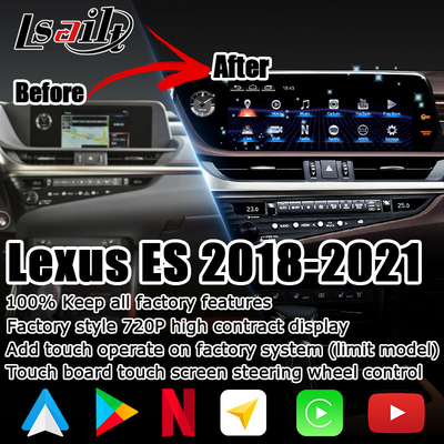 Lexus ES300h aggiornamento Touch Screen 12.3&quot; Android Auto Carplay da Lsailt