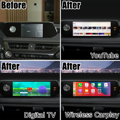 Android Carplay Lexus touch screen per UX200 UX250h DSP regolazione auto android