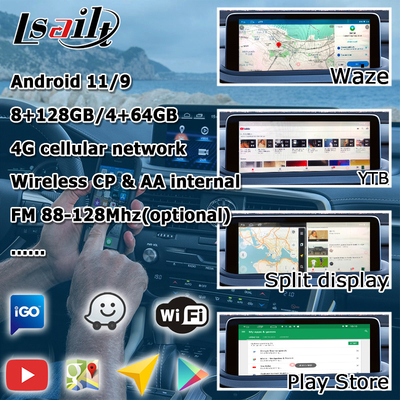 HD 12,3 pollici Android schermo aggiornamento per Lexus RX350 RX450h Lsailt Android Auto Carplay