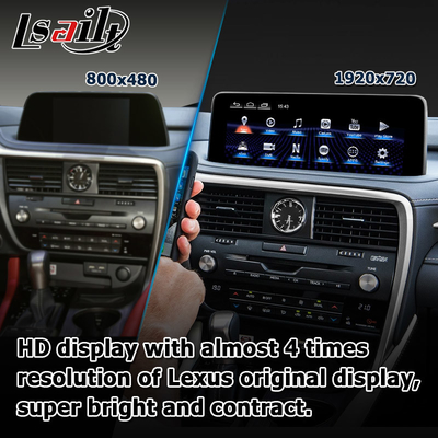 HD 12,3 pollici Android schermo aggiornamento per Lexus RX350 RX450h Lsailt Android Auto Carplay