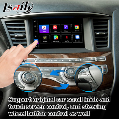 Infiniti QX60 GPS Android auto Carplay Navigation System Interfaccia multimediale Android 11 8+128GB