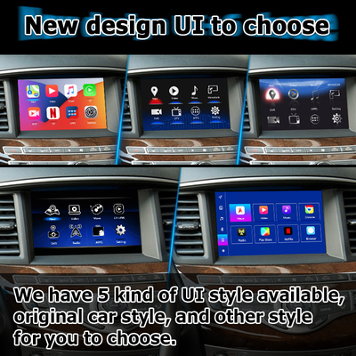 Infiniti QX60 GPS Android auto Carplay Navigation System Interfaccia multimediale Android 11 8+128GB