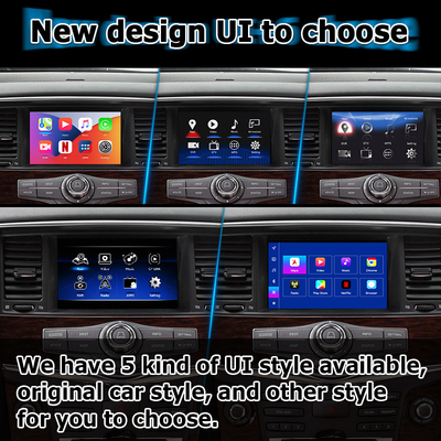 Nissan Patrol Y62 Armada Qualcomm base Navigatore auto Box carplay Dispositivo di navigazione GPS