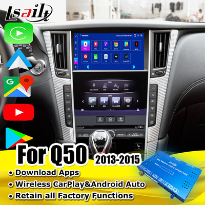 Android 11 Smart Infotainment Module per Infiniti Q50 2013-2015 In-Car Multimedia Integration Systems, CarPlay Box