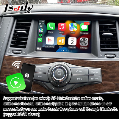 Modulo di infotainment intelligente Lsailt per i sistemi di integrazione multimediale in auto Nissan Patrol 2017-2019 inclusi CarPlay