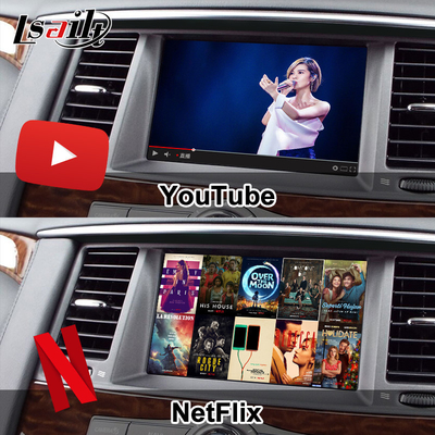Modulo di infotainment intelligente Lsailt per i sistemi di integrazione multimediale in auto Nissan Patrol 2017-2019 inclusi CarPlay