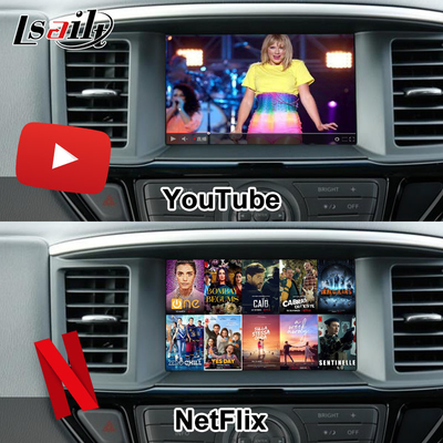 Interfaccia multimediale Android da 8 GB per Nissan Pathfinder R52 2018-Patrol Carplay Modulo wireless Android Auto