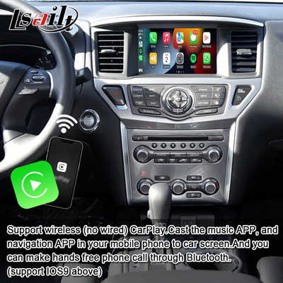 Interfaccia multimediale Android da 8 GB per Nissan Pathfinder R52 2018-Patrol Carplay Modulo wireless Android Auto