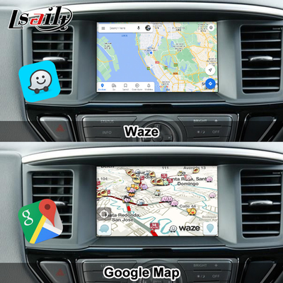 Interfaccia multimediale Android da 8 GB per Nissan Pathfinder R52 2018-Patrol Carplay Modulo wireless Android Auto