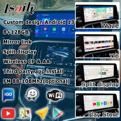 Lexus LX600 LX700h 2022 Interfaccia video multimediale Android basata su Qualcomm 6125 8+128 Android 13