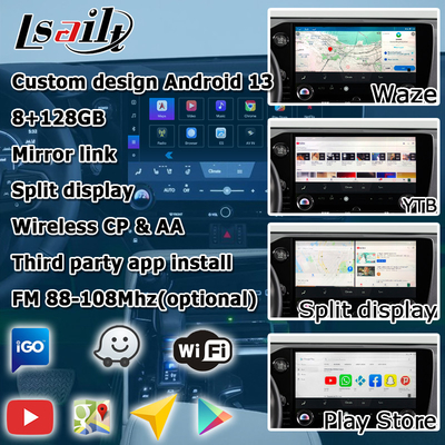 Lexus NX NX200 NX350h NX250 Android 11 interfaccia video multimediale carplay android auto