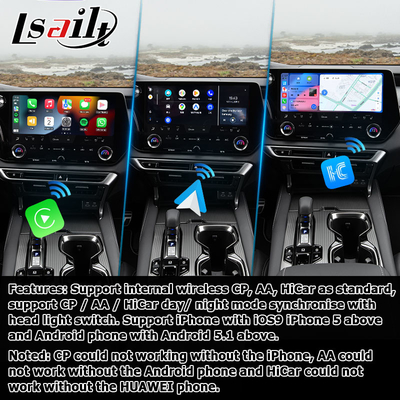 Interfaccia video Lexus RX 2023 Android 11 alimentata da Qualcomm RX350h RX500h RX350 RX450h+