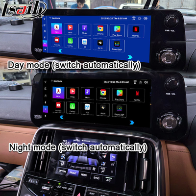 Lsailt Qualcomm Interfaccia video Android per Lexus LX600 LX500d RX ES NX 2021- Supporta YouTube, NetFlix, CarPlay wireless
