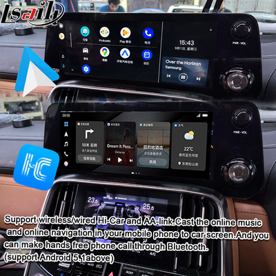 Lsailt Qualcomm Interfaccia video Android per Lexus LX600 LX500d RX ES NX 2021- Supporta YouTube, NetFlix, CarPlay wireless