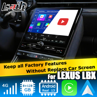 Lexus LBX 2023 presenterà Android 13 Qualcomm 6125 base 8+128GB interfaccia video