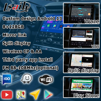 Lexus LBX 2023 presenterà Android 13 Qualcomm 6125 base 8+128GB interfaccia video