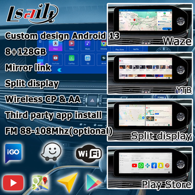 Lexus LS500h LS500 LS350 2022 Interfaccia video Android 13 8+128GB basata su Qualcomm