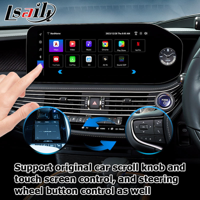 Lexus LS500h LS500 LS350 2022 Interfaccia video Android 13 8+128GB basata su Qualcomm