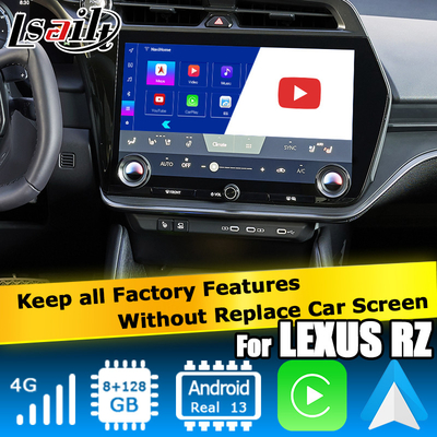 Lexus RZ Android 13 interfaccia multimediale 8+128GB Qualcomm Octa core carplay android auto