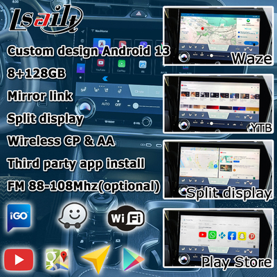 Lexus RZ Android 13 interfaccia multimediale 8+128GB Qualcomm Octa core carplay android auto