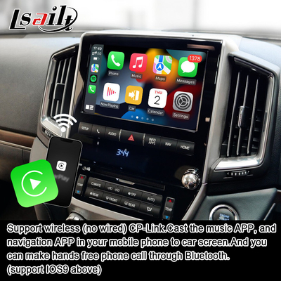Lsailt 8+128GB Interfaccia di infotainment Android per Land Cruiser 2013-2021 LC200 con CarPlay wireless, NetFlix, YouTube