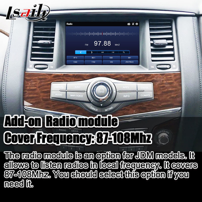 Lsailt 8+128G Android 13 Smart Infotainment Module per Nissan Patrol Y62 2010-2020 Include CarPlay wireless, NetFlix